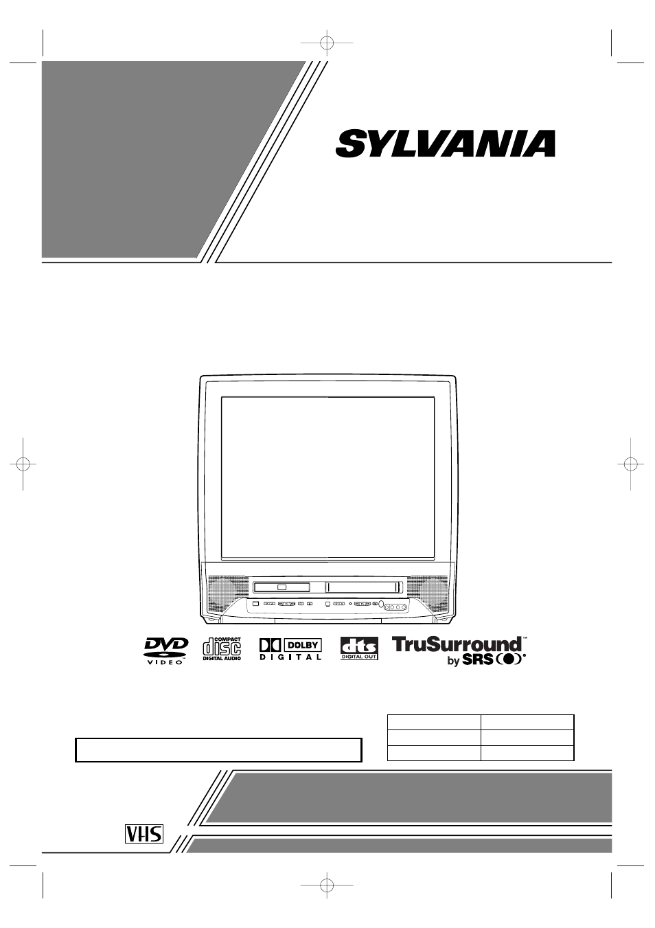 Sylvania SSC727B User Manual | 64 pages