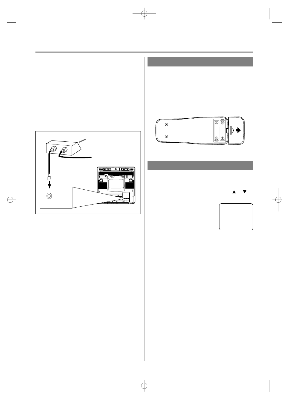 Installing the batteries, External input mode | Sylvania SSC191 User Manual | Page 11 / 40