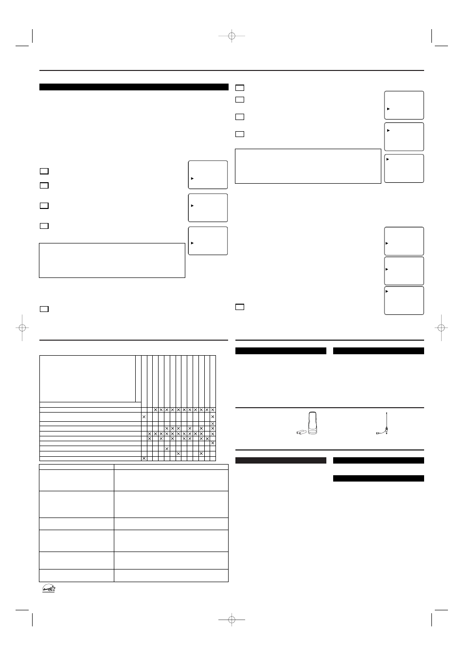 Specifications, Maintenance | Sylvania W6413TB User Manual | Page 4 / 8