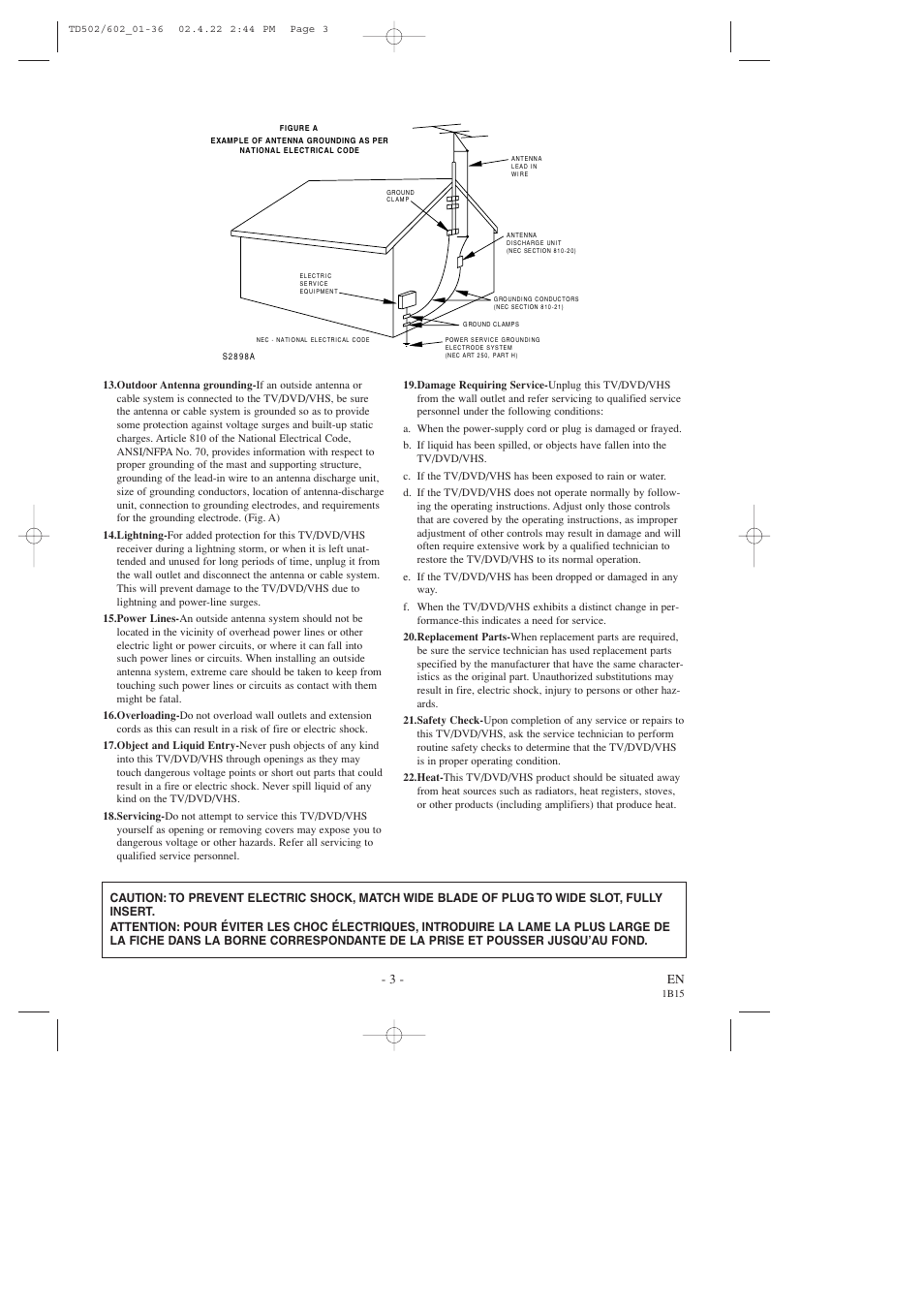 Sylvania 19 Inch SSC719C User Manual | Page 3 / 64