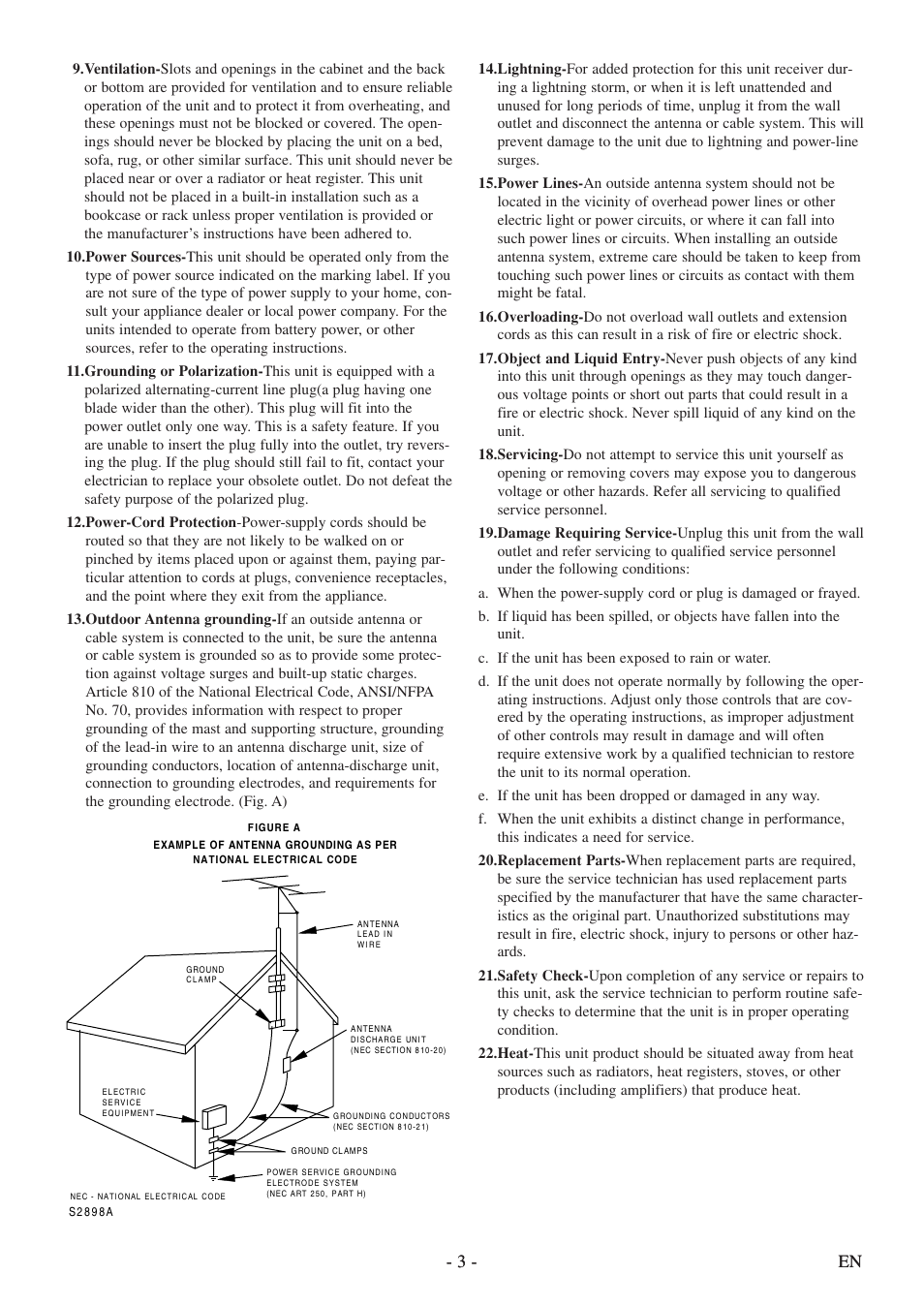 3 - en - 3 - en | Sylvania SSL15D5 User Manual | Page 3 / 48