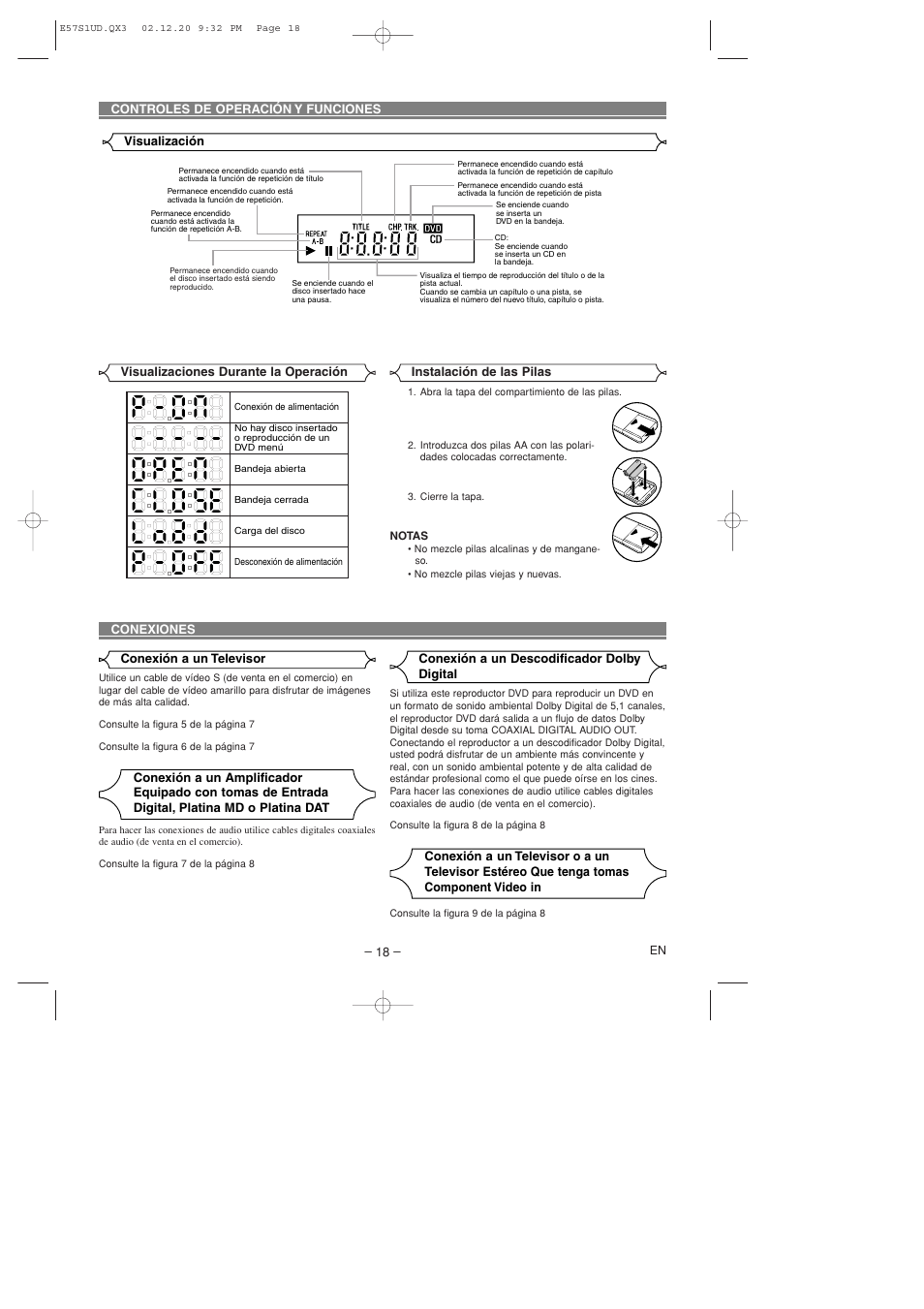 Sylvania DVL700D User Manual | Page 18 / 20