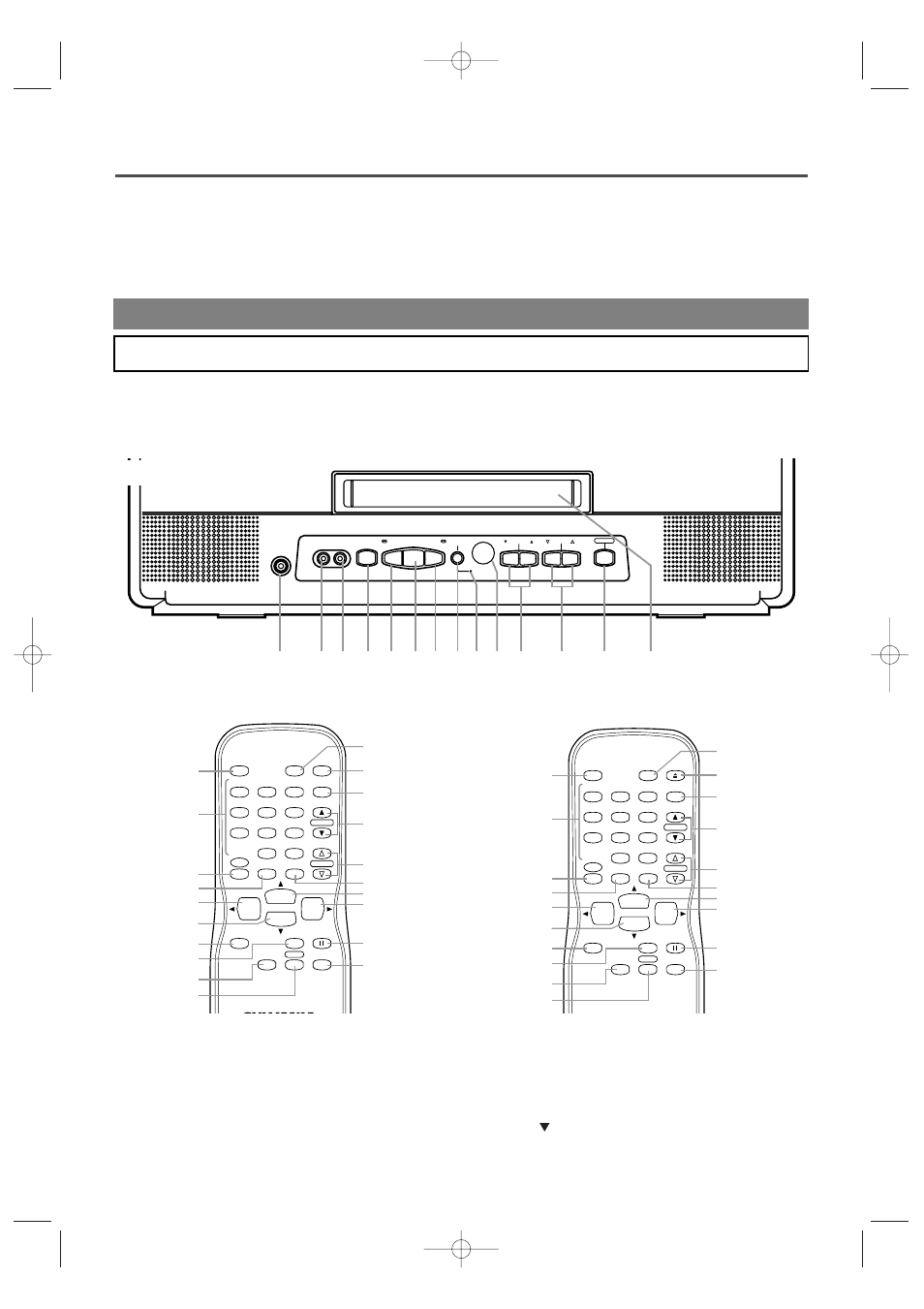 Indice, Controles de operación y sus funciones, Panel delantero - - control remoto | 28 - es | Sylvania SRC21134 User Manual | Page 28 / 32