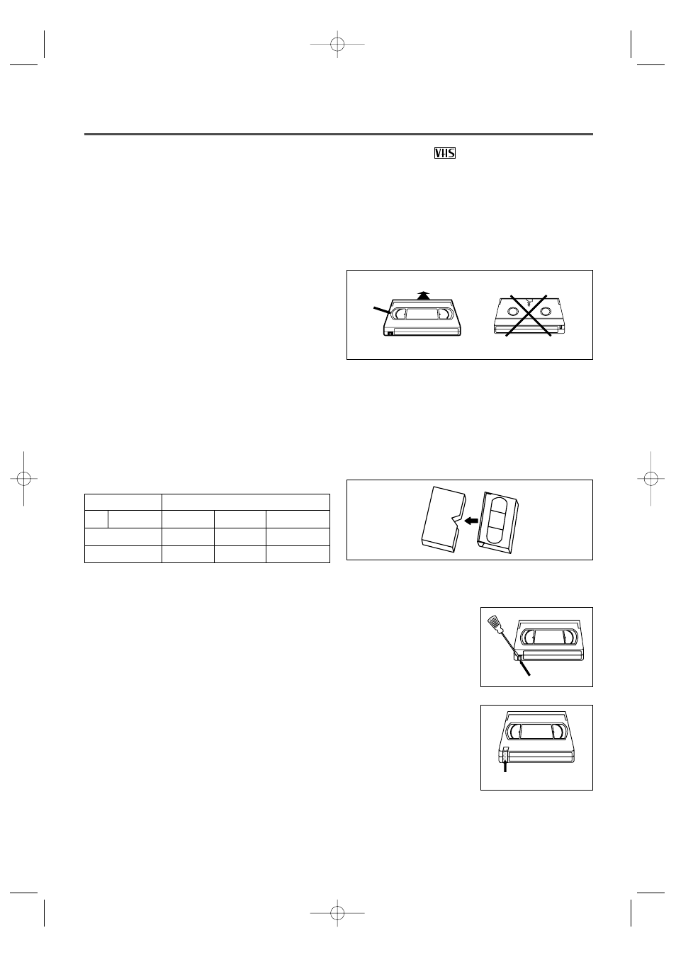 Video cassette | Sylvania 6727DB User Manual | Page 25 / 64