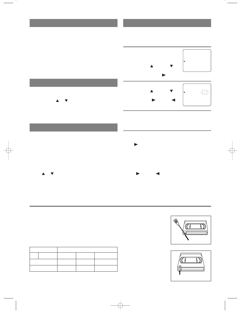 Recording, Two different tape speeds, Erase prevention | Sylvania 6309CD User Manual | Page 18 / 32