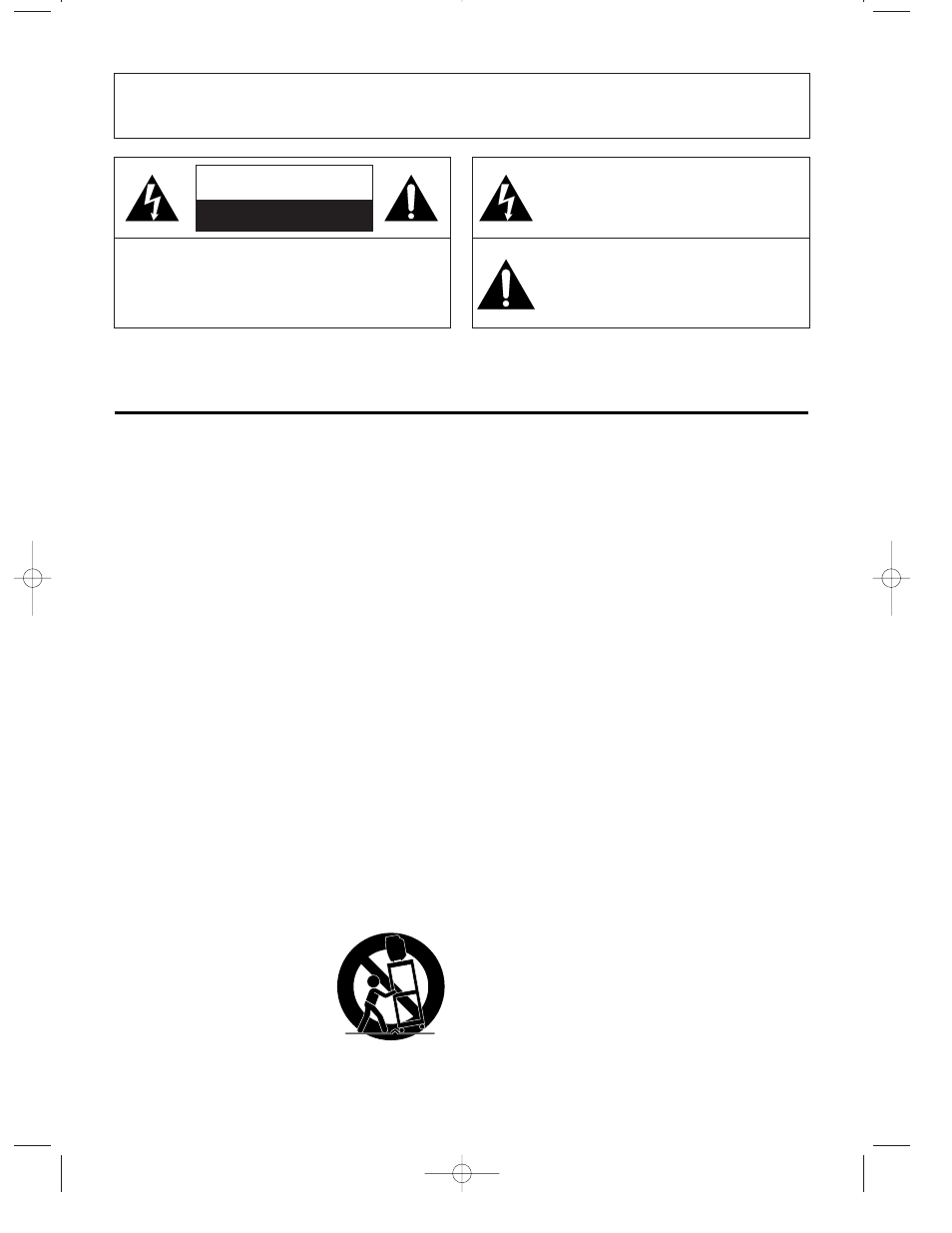 Important safeguards, Warning, Caution | Sylvania 6309CD User Manual | Page 2 / 32