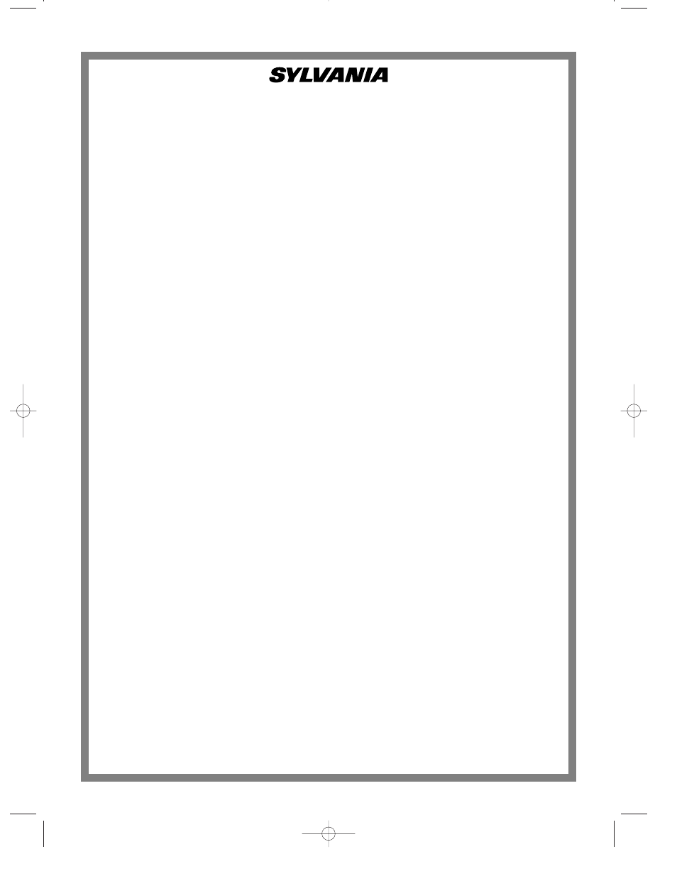 Sylvania 6309CD User Manual | Page 32 / 32