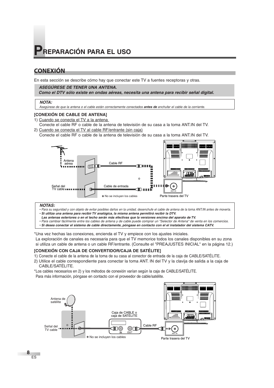 Reparación para el uso conexión | Sylvania 6632LG User Manual | Page 44 / 72