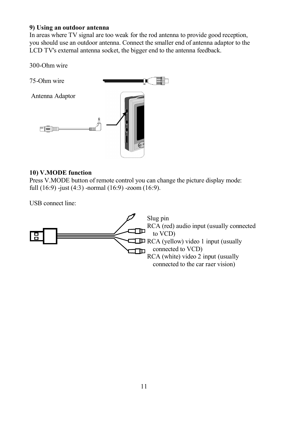Hyundai H-LCD700 User Manual | Page 11 / 26
