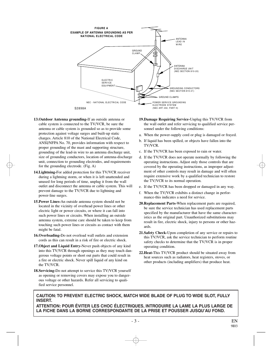 3 - en | Sylvania SSC132 User Manual | Page 3 / 32