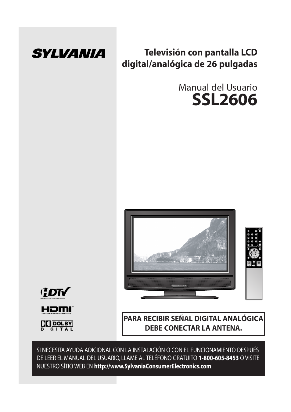 Ssl2606_l4304ue_es_v1.pdf, Ssl2606 | Sylvania SSL2606 User Manual | Page 37 / 72