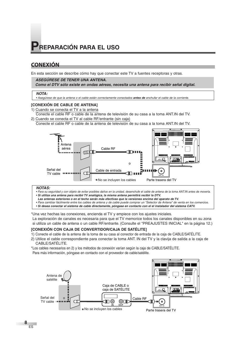 Reparación para el uso conexión | Sylvania SSL2606 User Manual | Page 44 / 72