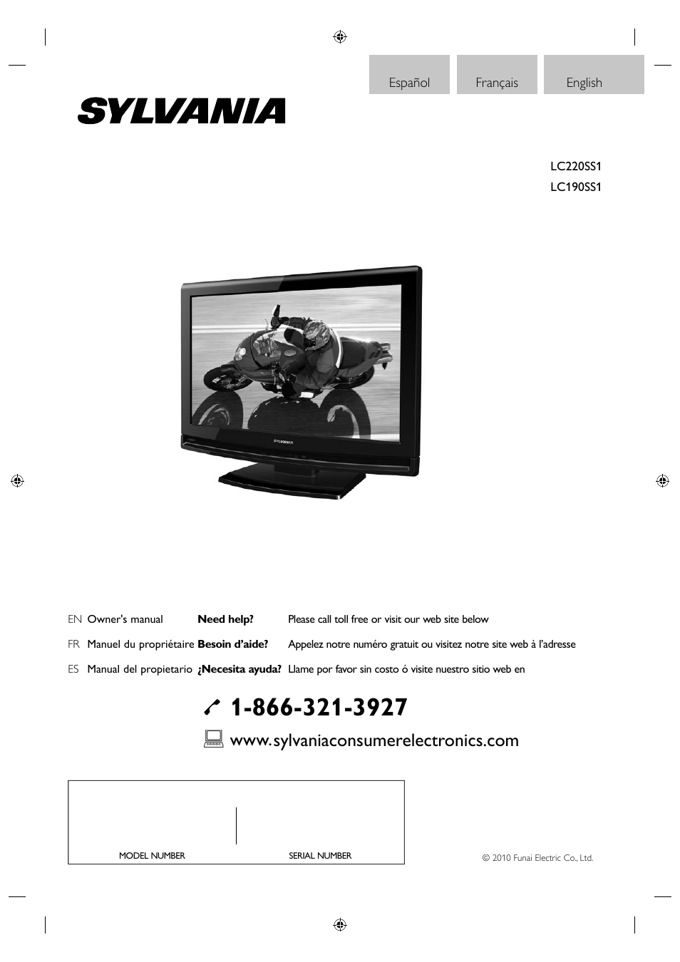Sylvania A0171_N1UH User Manual | 120 pages