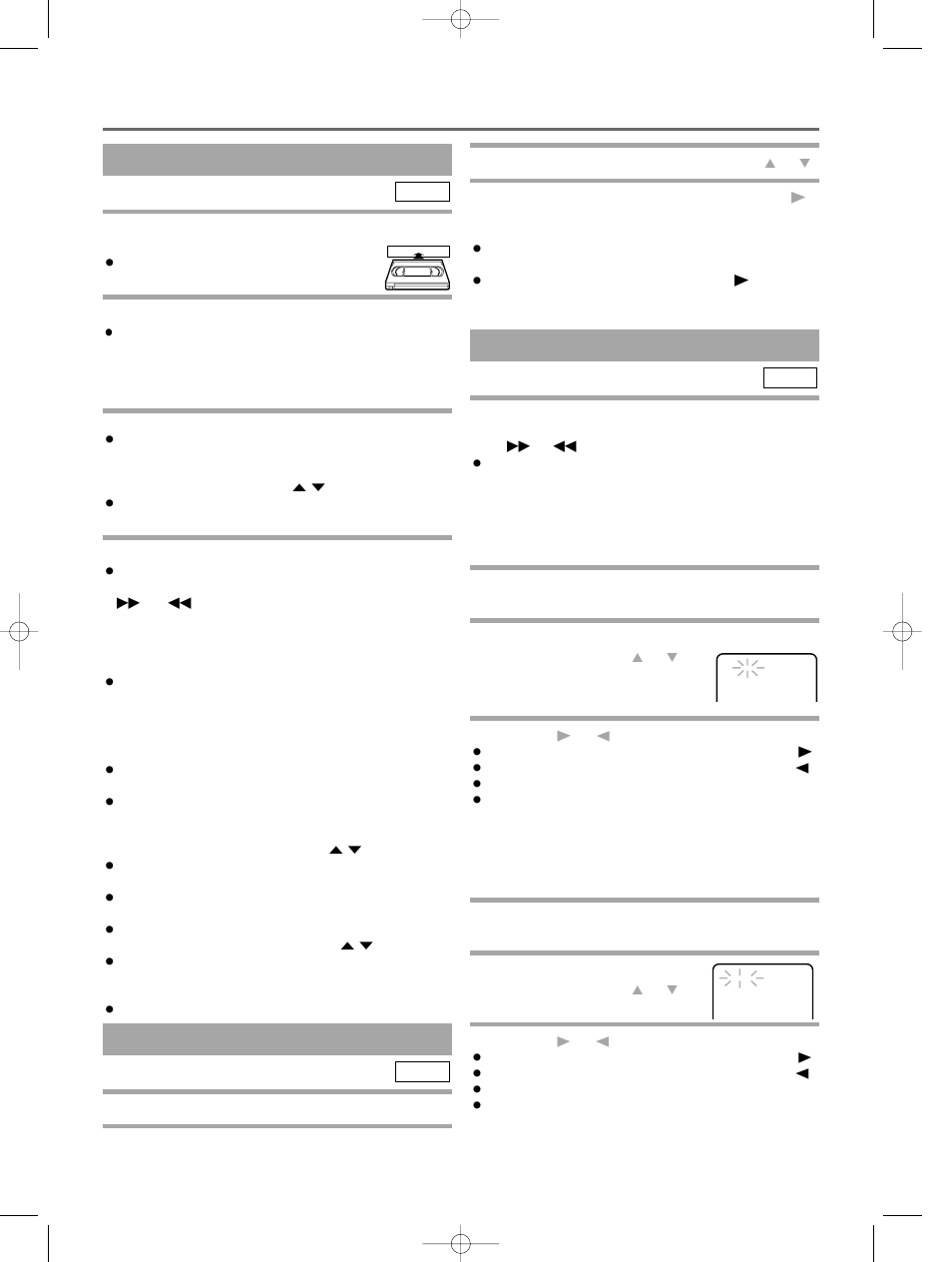 Playback function, Normal playback, Auto repeat playback | Search functions | Sylvania DVC880D User Manual | Page 18 / 44