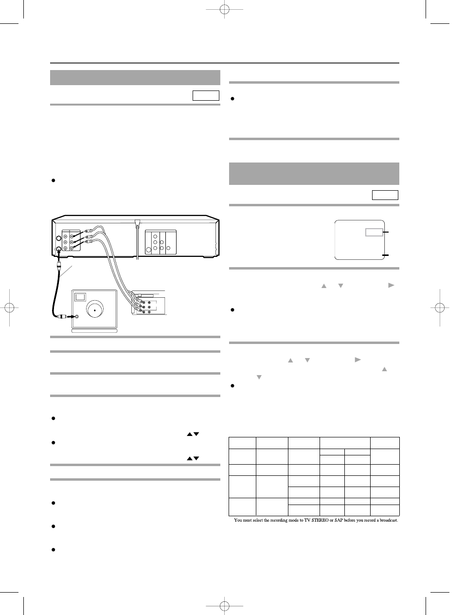 Special features, Copying a video tape, Mts (multi-channel television sound) system | Mts recording/monitor mode, You can not copy a dvd to a videotape | Sylvania DVC880D User Manual | Page 21 / 44