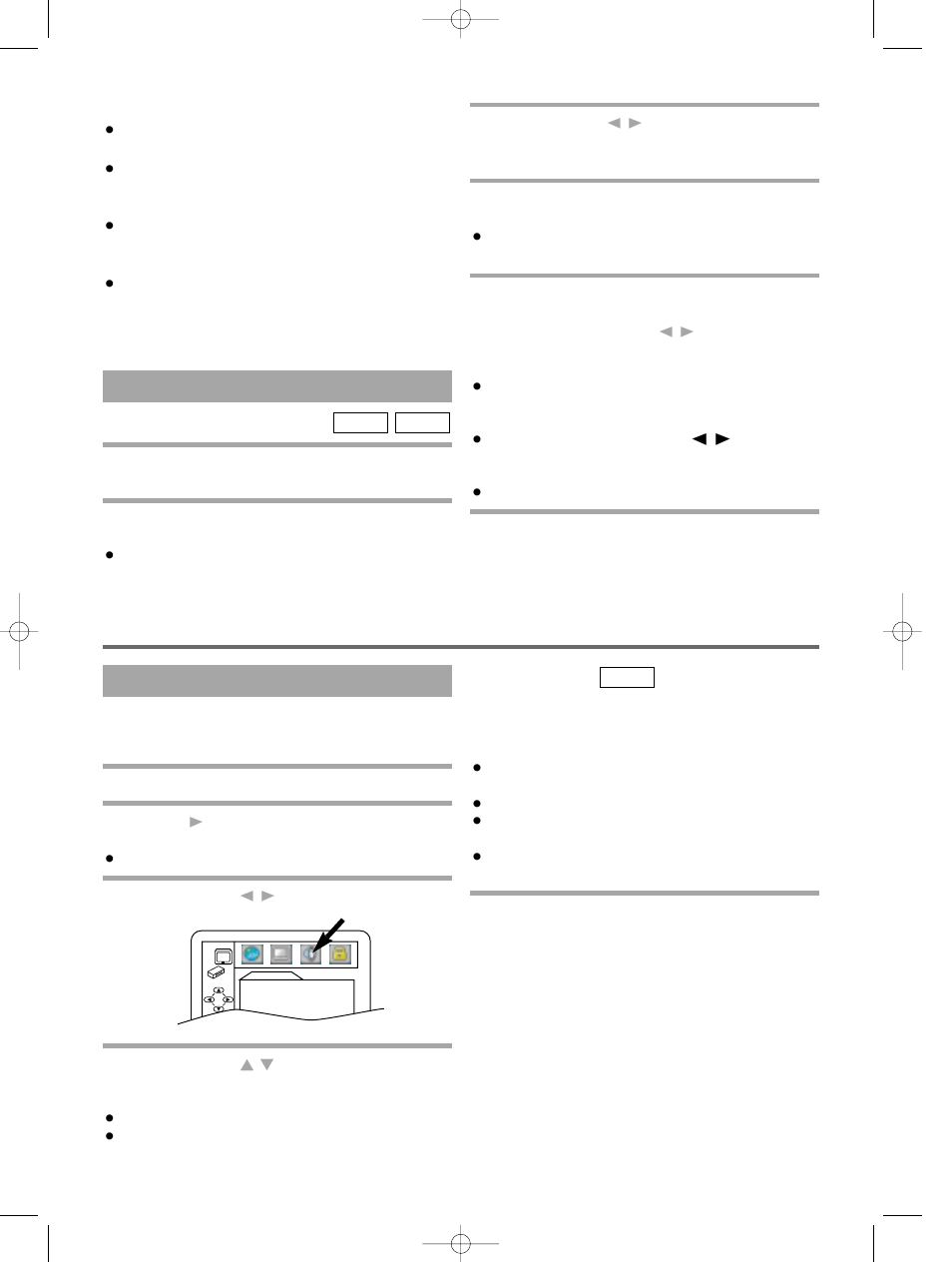 Dvd setup, Marker setup screen, Audio setting | Control levels | Sylvania DVC880D User Manual | Page 29 / 44