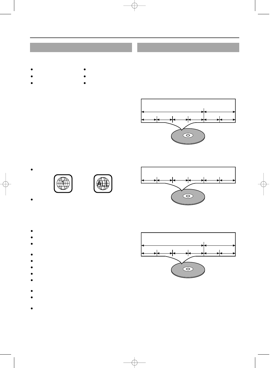 About the discs, Playable discs, Disc types | Sylvania DVC880D User Manual | Page 7 / 44