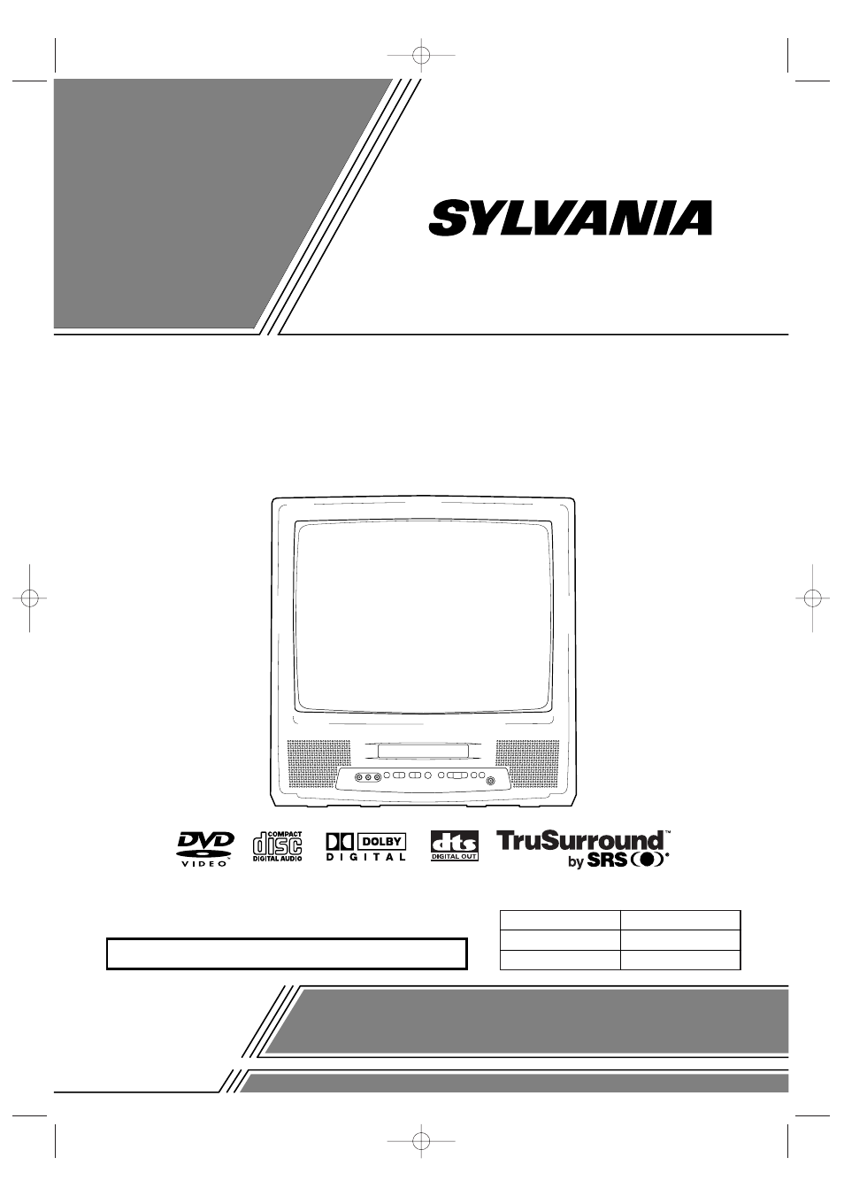 Sylvania 6519DB User Manual | 44 pages
