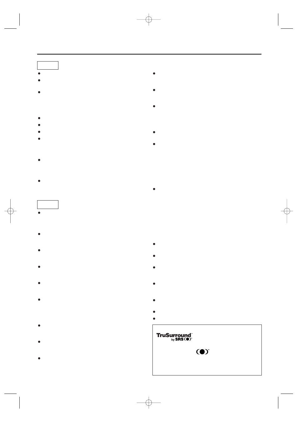 Features, Tv dvd | Sylvania 6519DB User Manual | Page 7 / 44