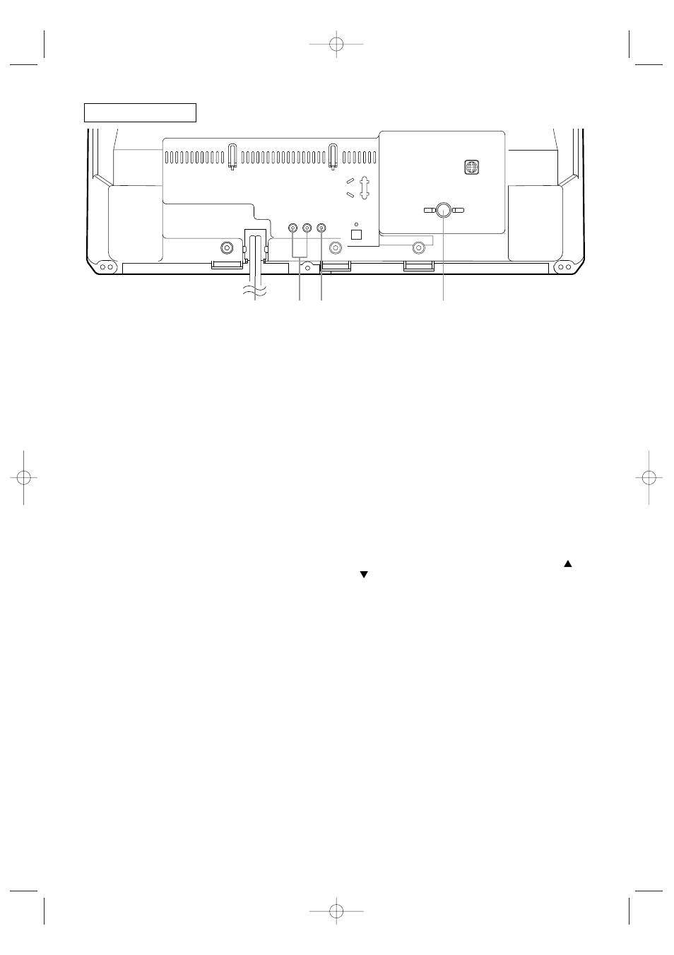 Rear view | Sylvania 6519DB User Manual | Page 9 / 44