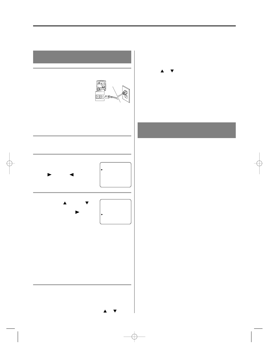 Set up for use, Channel set up for the first time, Clock set up (auto / manual) | Sylvania SRC2109E User Manual | Page 11 / 32