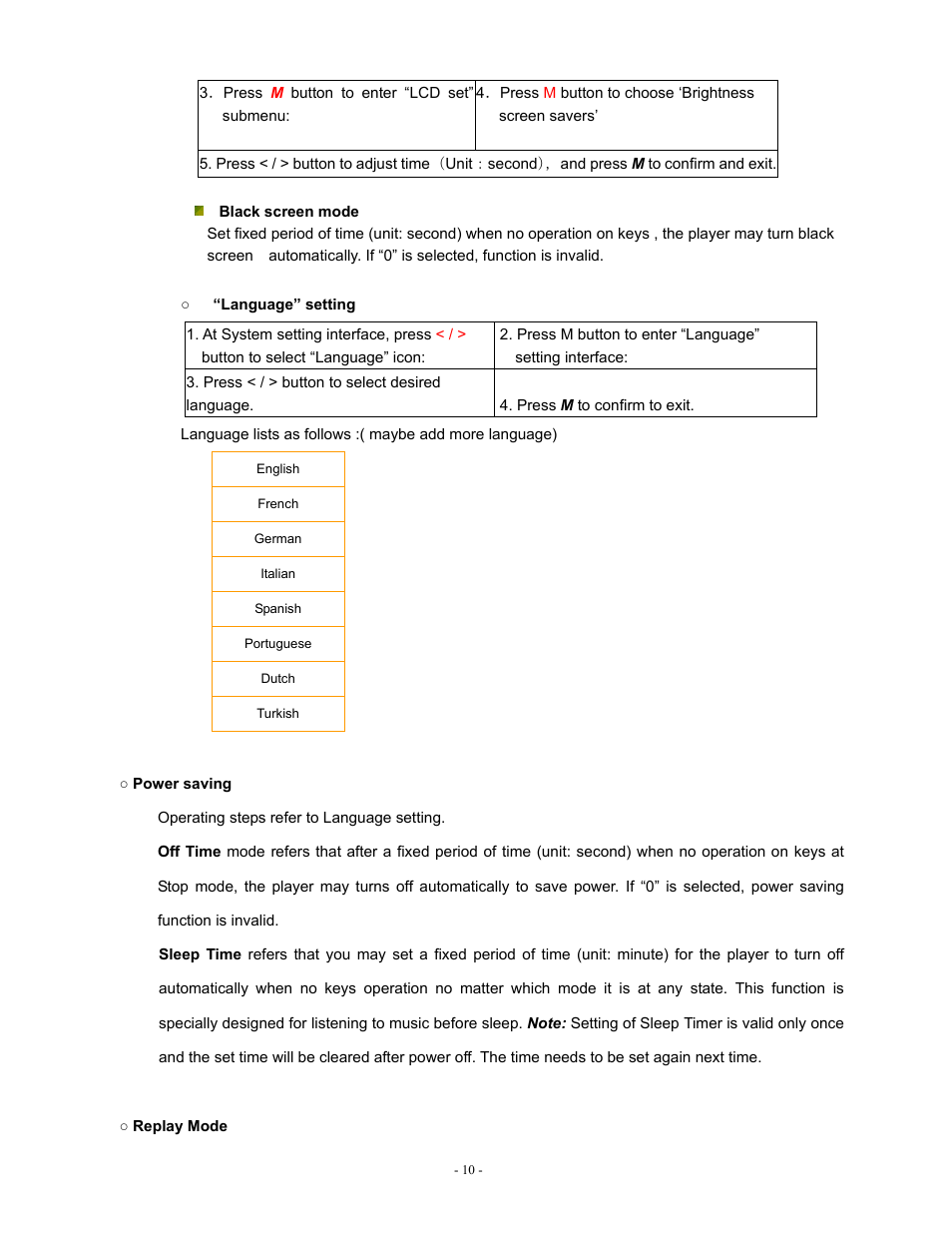 Sylvania SMPK2077 User Manual | Page 10 / 18
