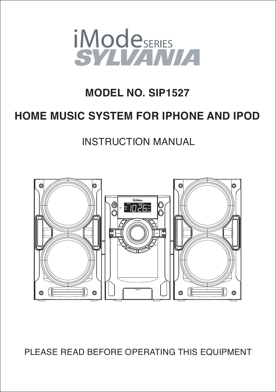 Sylvania SIP1527 User Manual | 14 pages