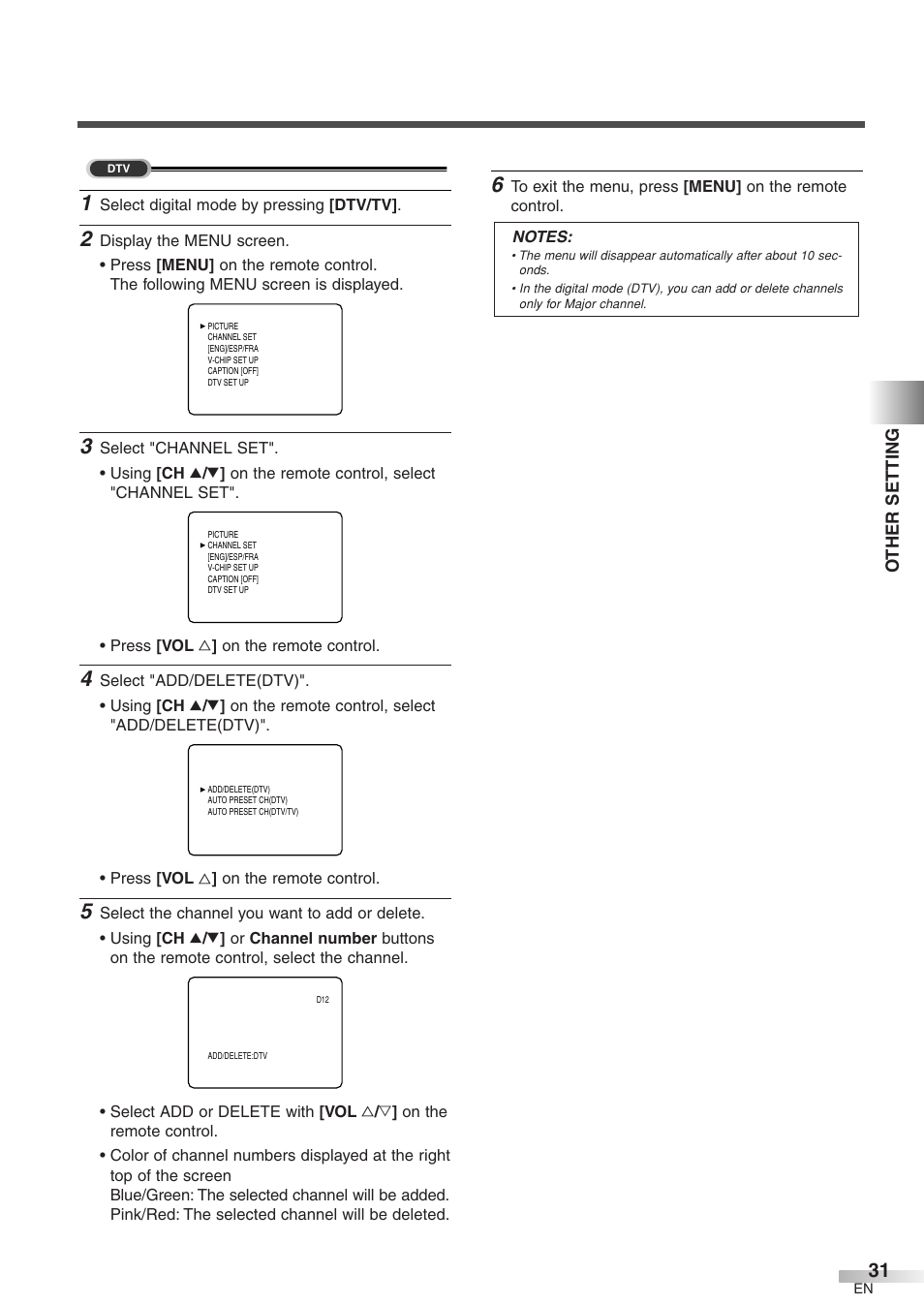 Sylvania 6427GFG A User Manual | Page 31 / 76