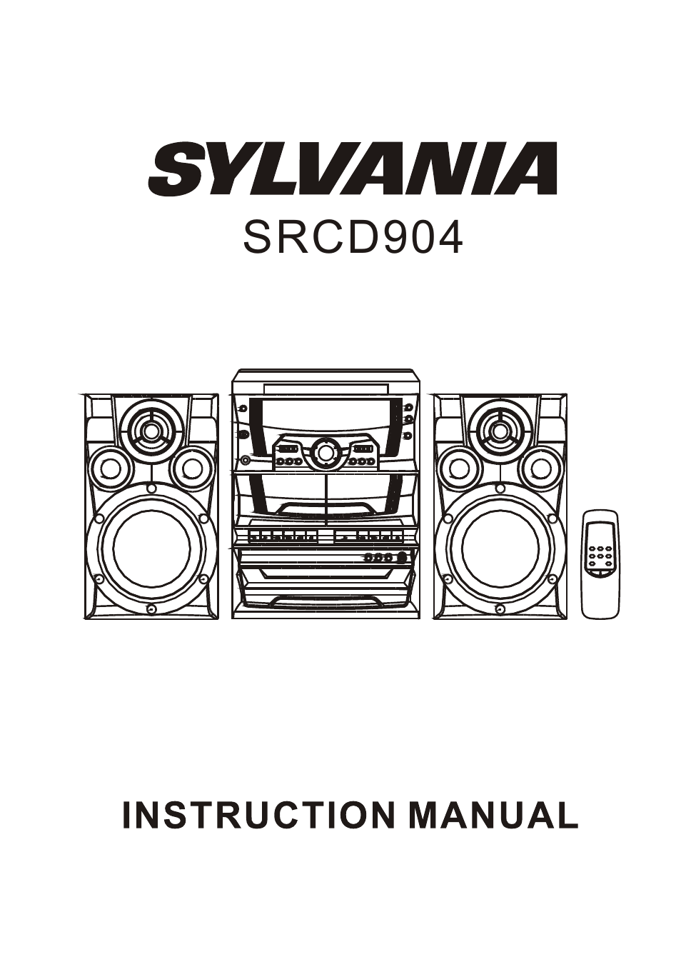 Sylvania SRCD904 User Manual | 10 pages