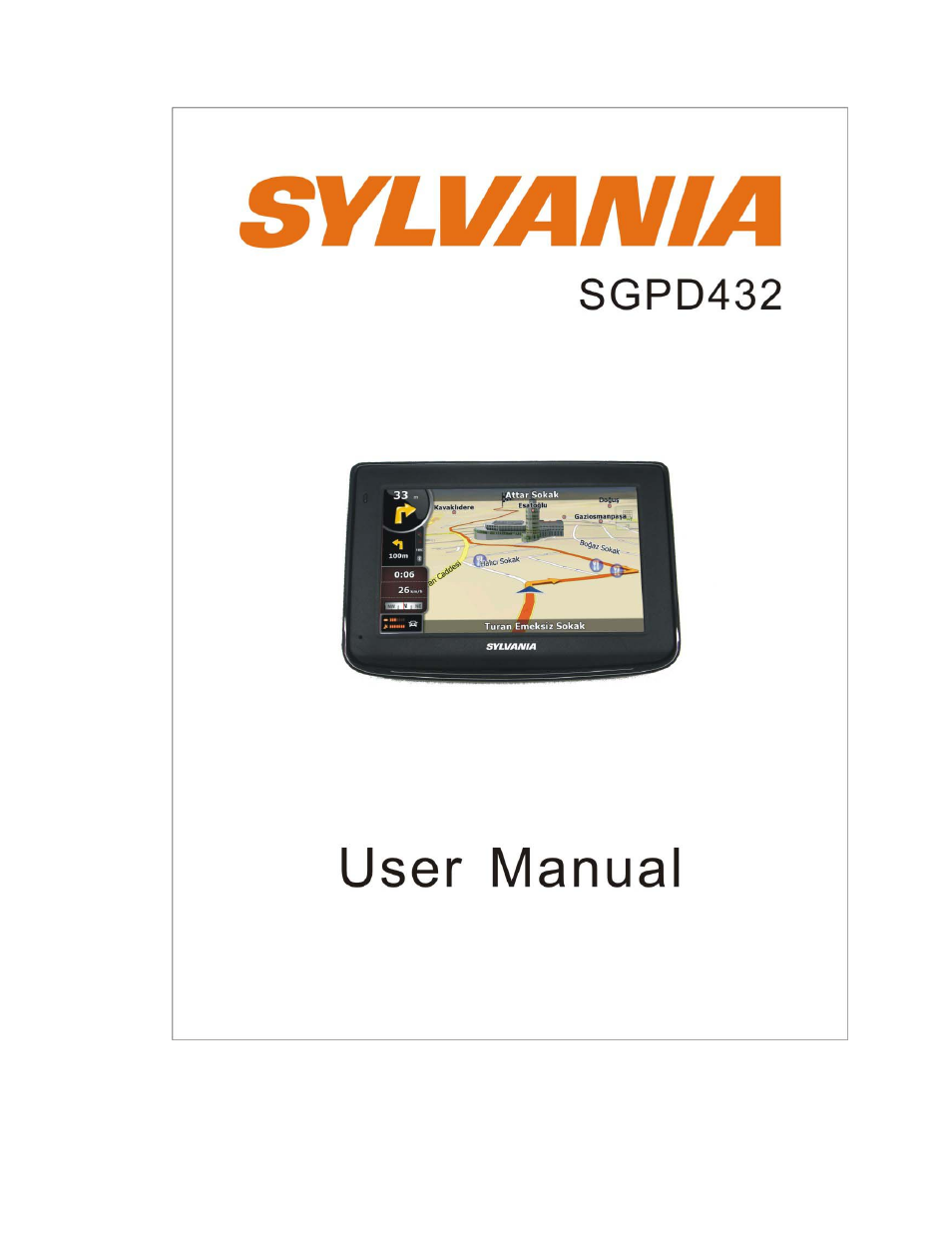 Sylvania SGPD432 User Manual | 22 pages