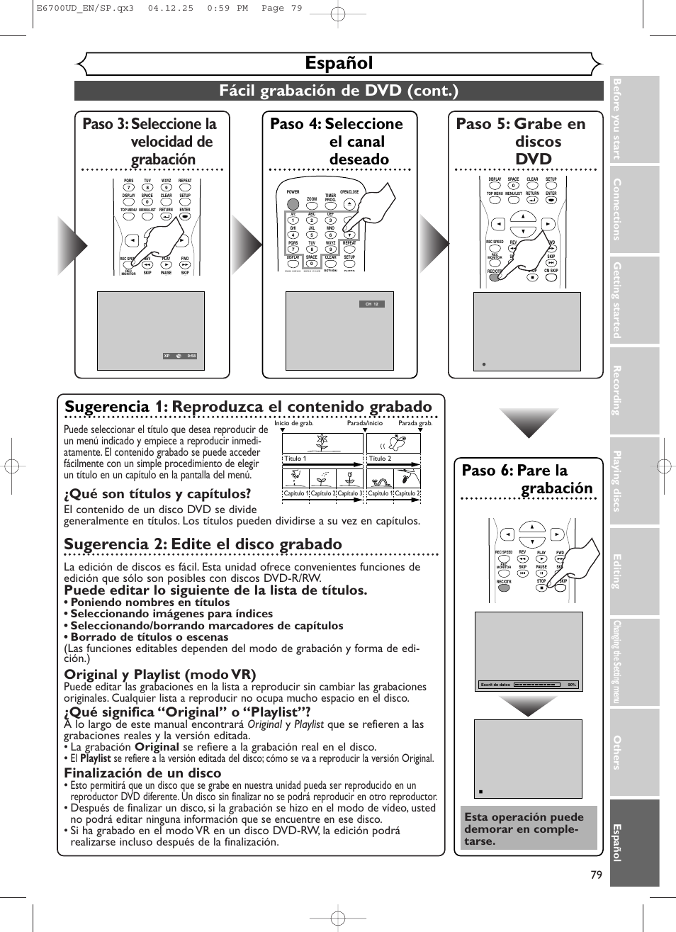 Sylvania DVR90DF User Manual | Page 81 / 82