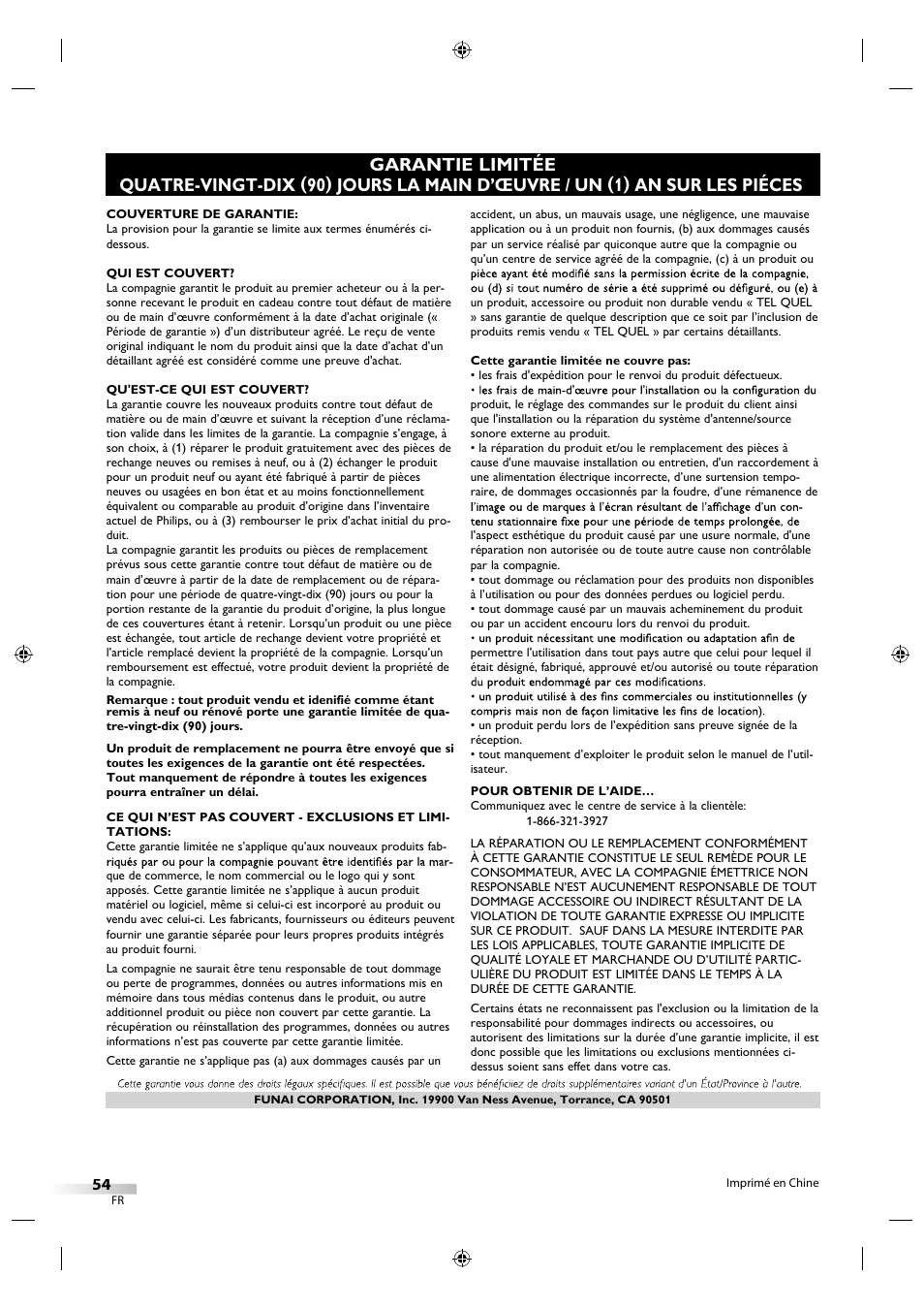 Sylvania LD320SS1 User Manual | Page 111 / 166