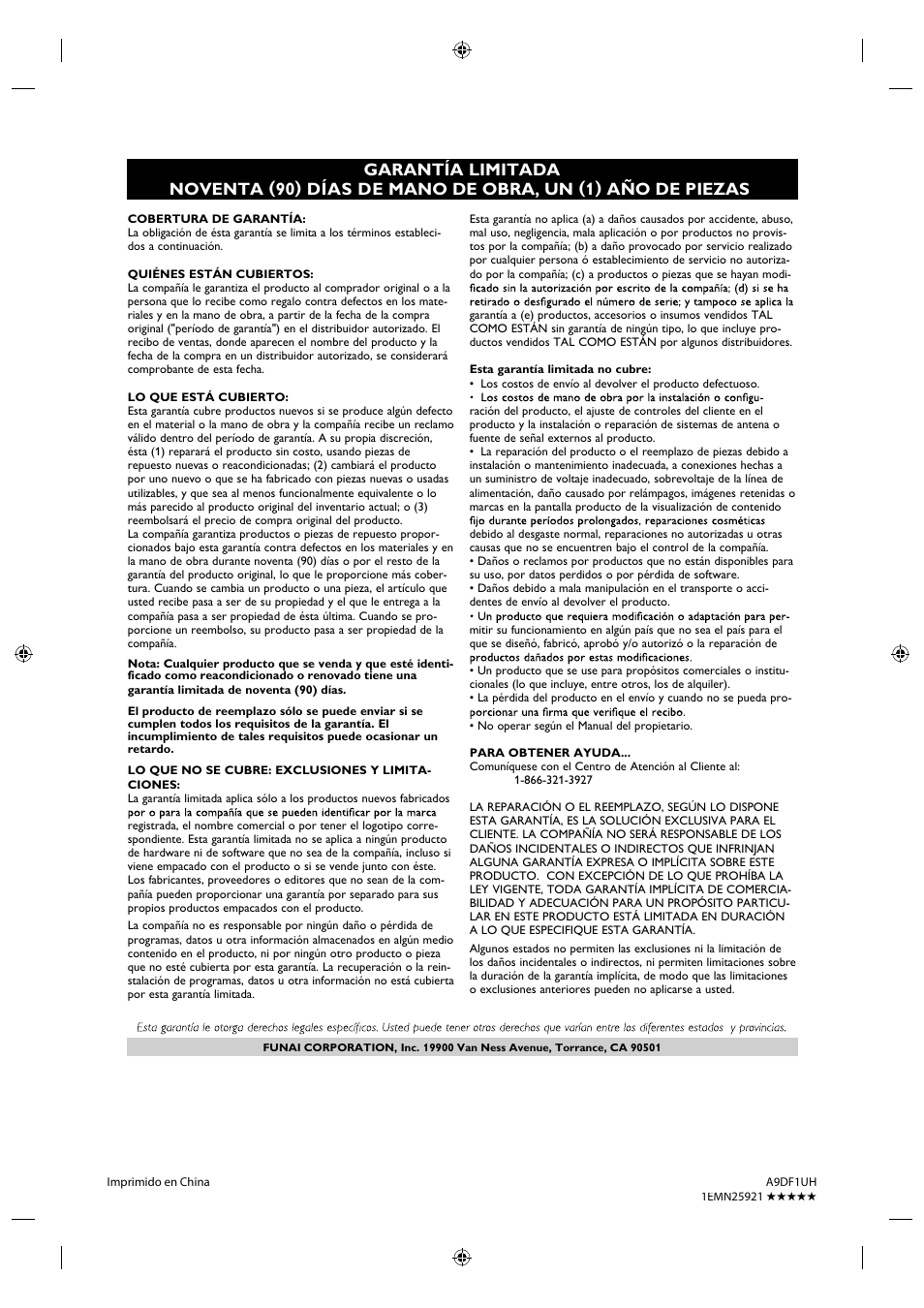 Sylvania LD320SS1 User Manual | Page 166 / 166