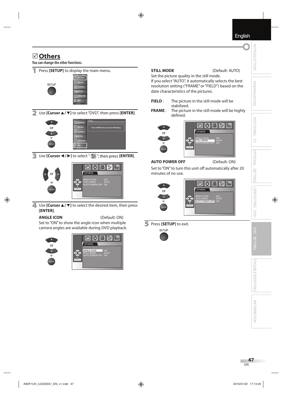 English español français, Others | Sylvania LD320SS1 User Manual | Page 49 / 166