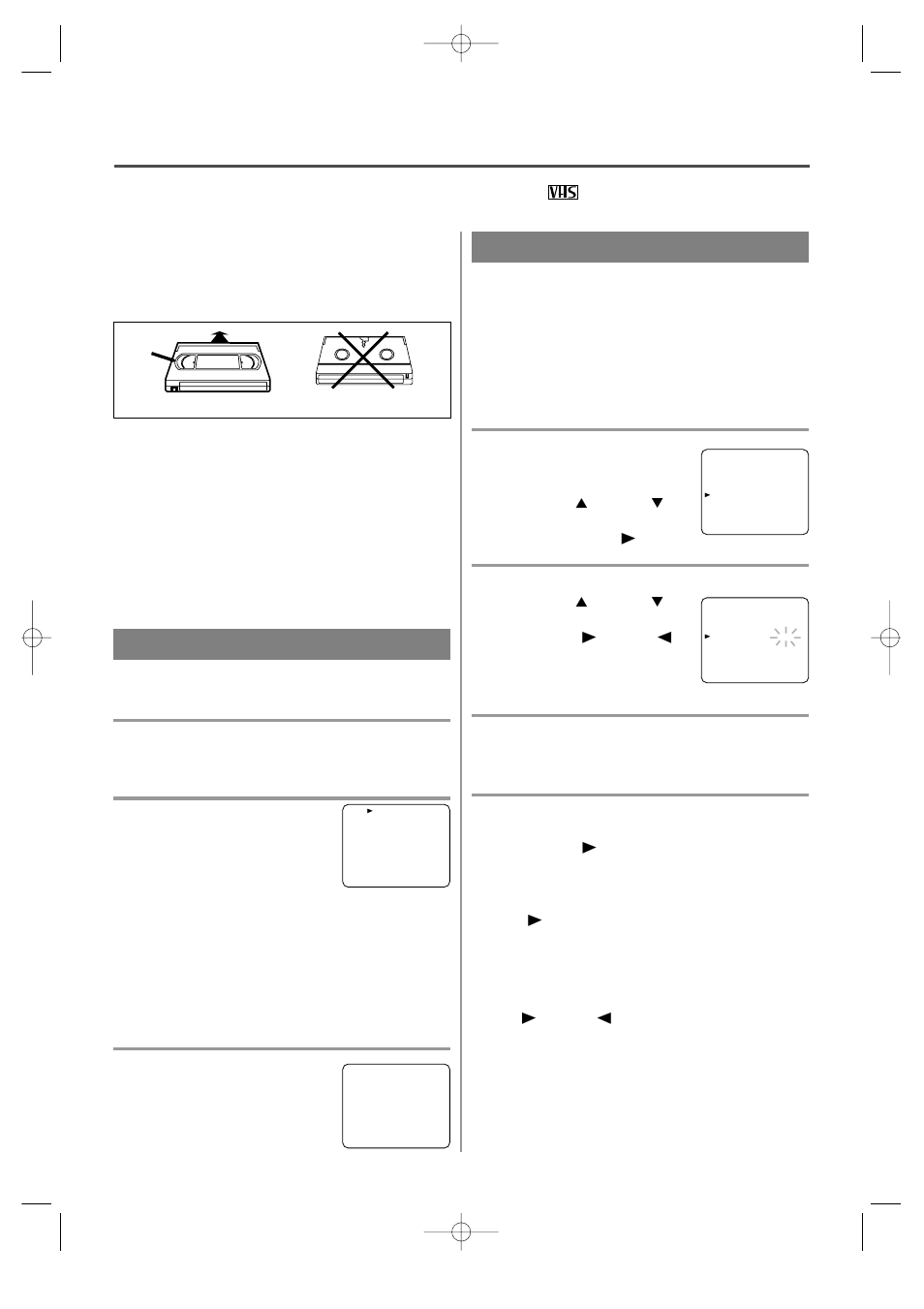 Playback, Normal playback, Auto repeat playback | Inserting a cassette, Precautions | Sylvania D6313CB User Manual | Page 18 / 36