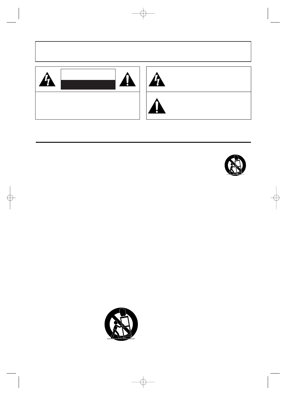 Important safeguards, Warning, Caution | Sylvania D6313CB User Manual | Page 2 / 36