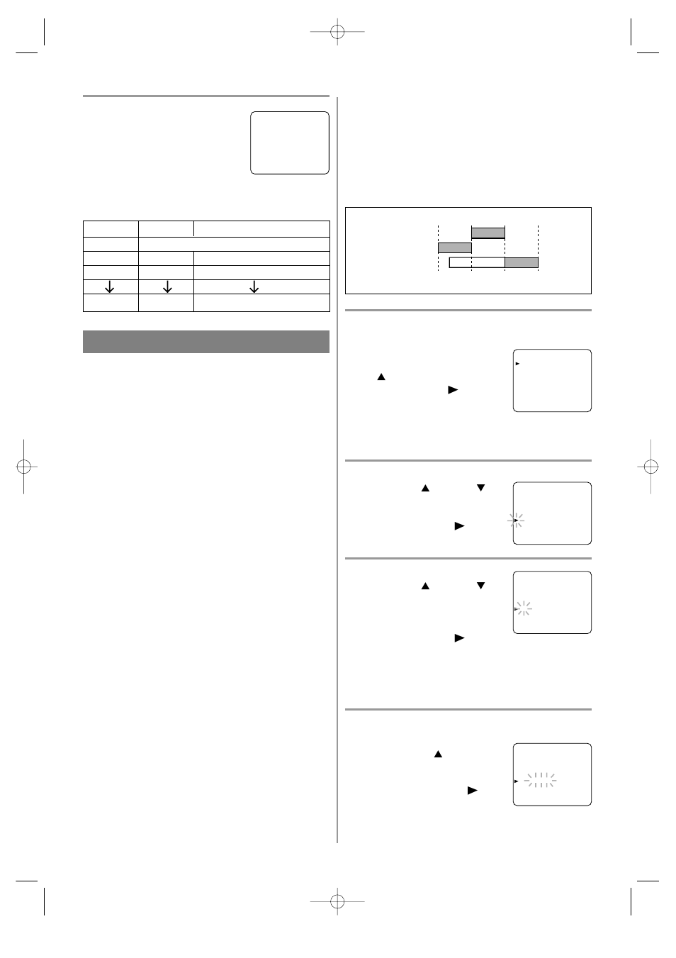 Timer recording, 22 - en, The program with an earlier start has priority | Tv/vcr power must be turn on to program it, Begin otr, Select “timer programming, Select your desired program position (1~8), Set the channel number, Select once, every day or weekly recording | Sylvania D6313CB User Manual | Page 22 / 36