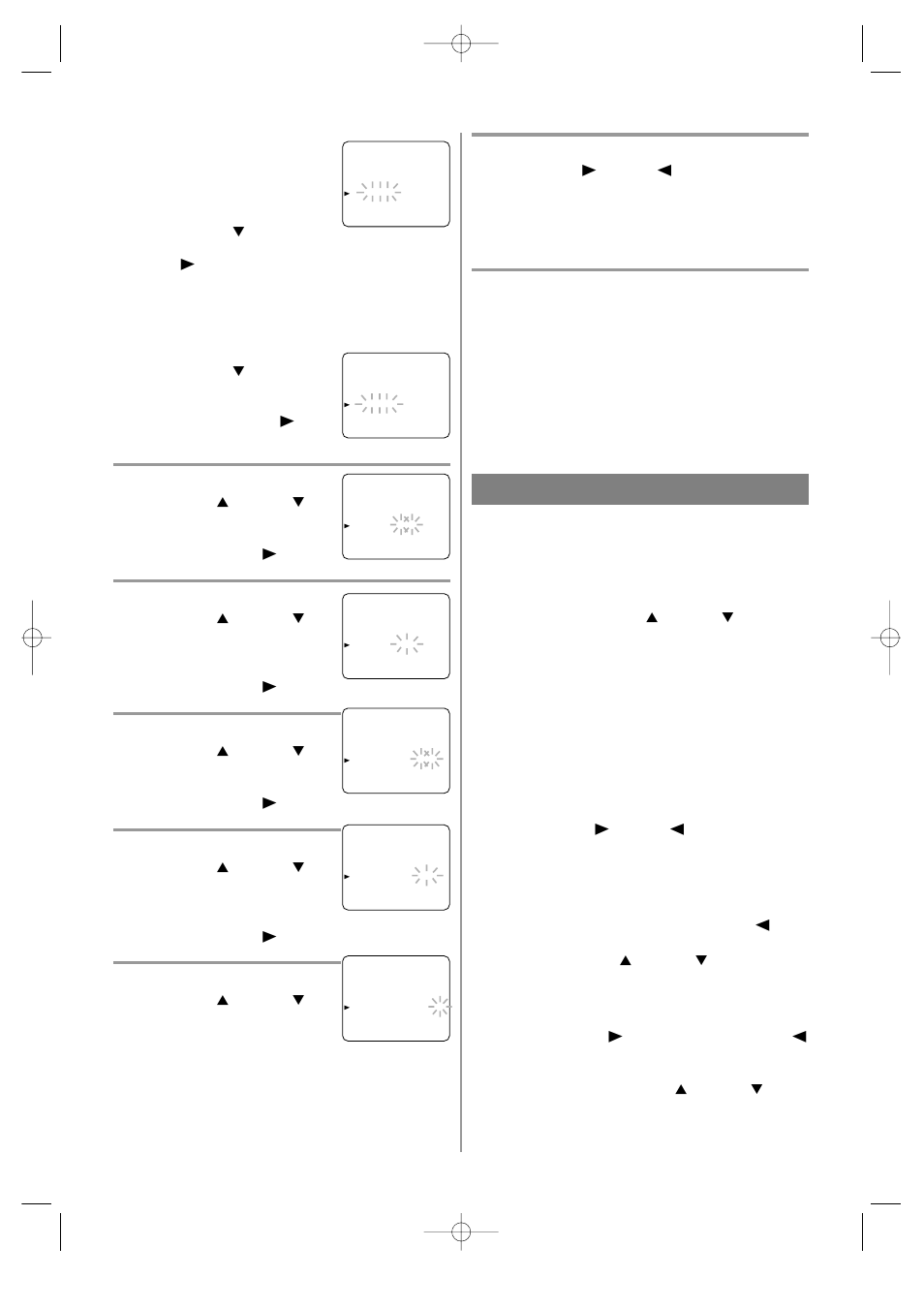 Timer program extension, 23 - en, Set beginning hour | Set beginning minute, Set end hour, Set end minute, Set the tape speed, Finish setting the program, Set the timer, 0b19 | Sylvania D6313CB User Manual | Page 23 / 36
