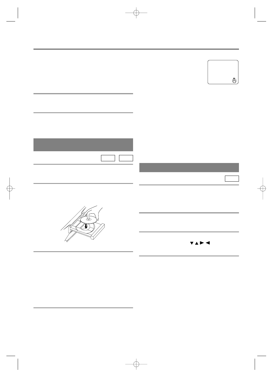 Playing a disc, Playing a dvd video or an audio cd, Using the dvd menus | Sylvania SRDVC2019 User Manual | Page 21 / 44