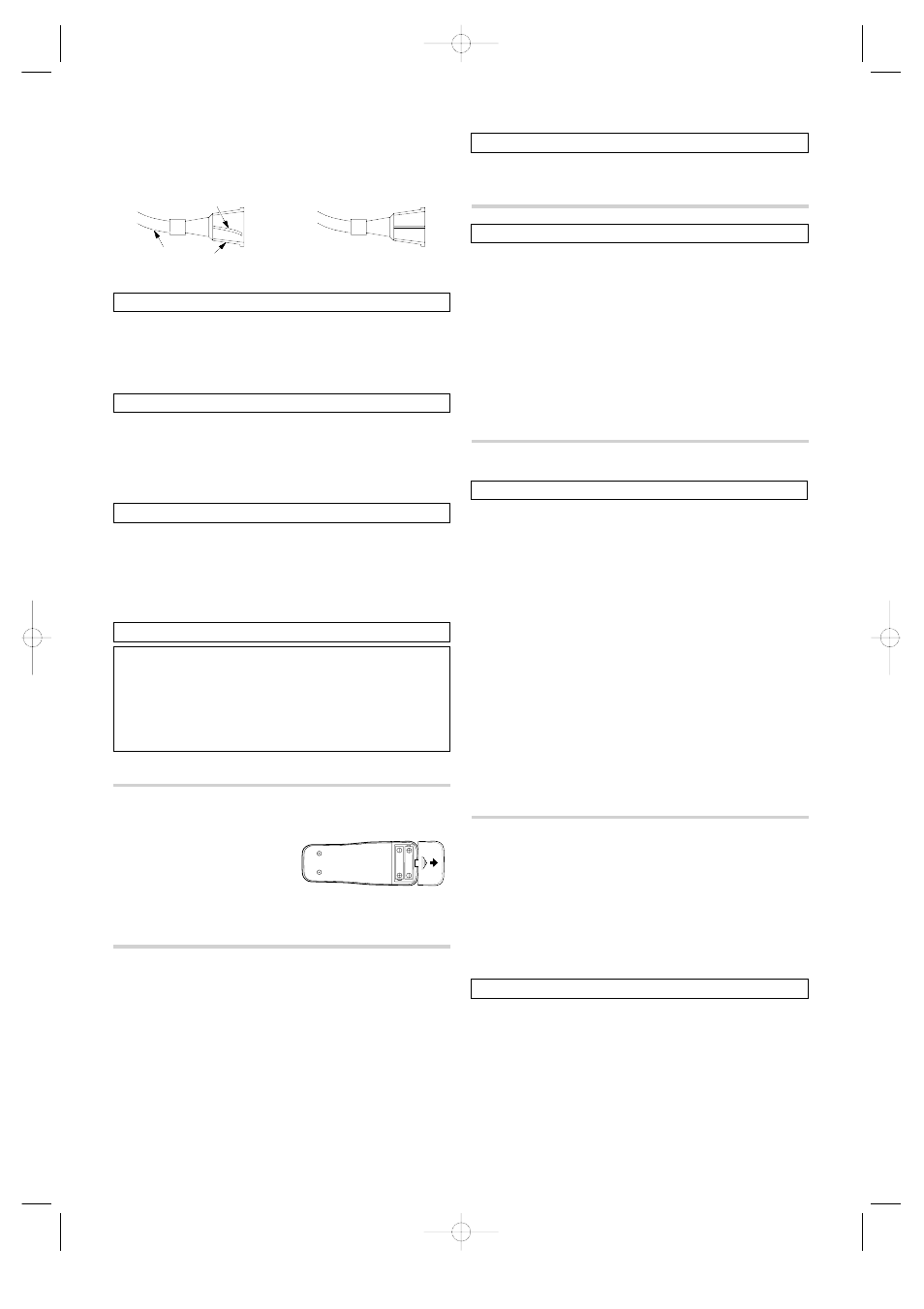 Instalación de las pilas, Conexión a tomas de entrada exterior, Conexión a un sistema estéreo (para dvd) | Sylvania SRDVC2019 User Manual | Page 40 / 44