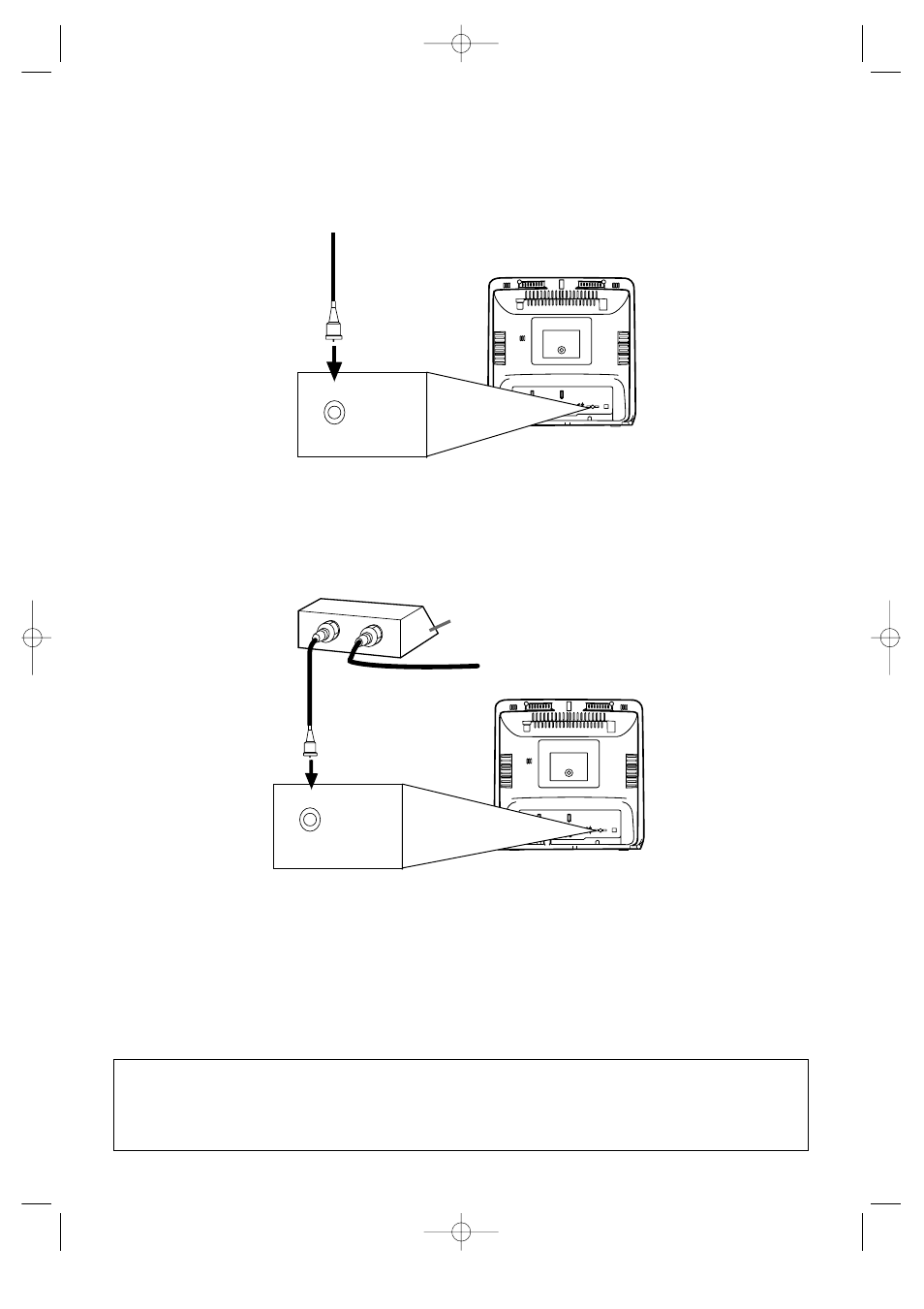 Cable without converter/ descrambler box | Sylvania 6519DA User Manual | Page 11 / 44
