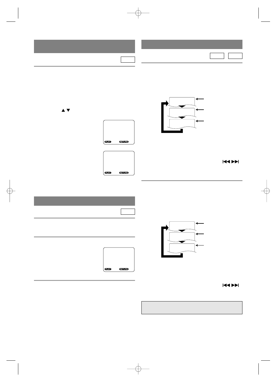 Playing from a desired title or chapter, Random (audio cd), Repeat | Sylvania 6519DA User Manual | Page 24 / 44
