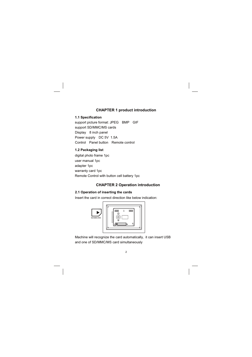 Sylvania SDPF833 User Manual | Page 3 / 12