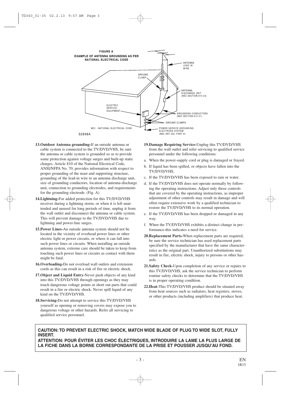 3 - en | Sylvania 6719DB1 User Manual | Page 3 / 64