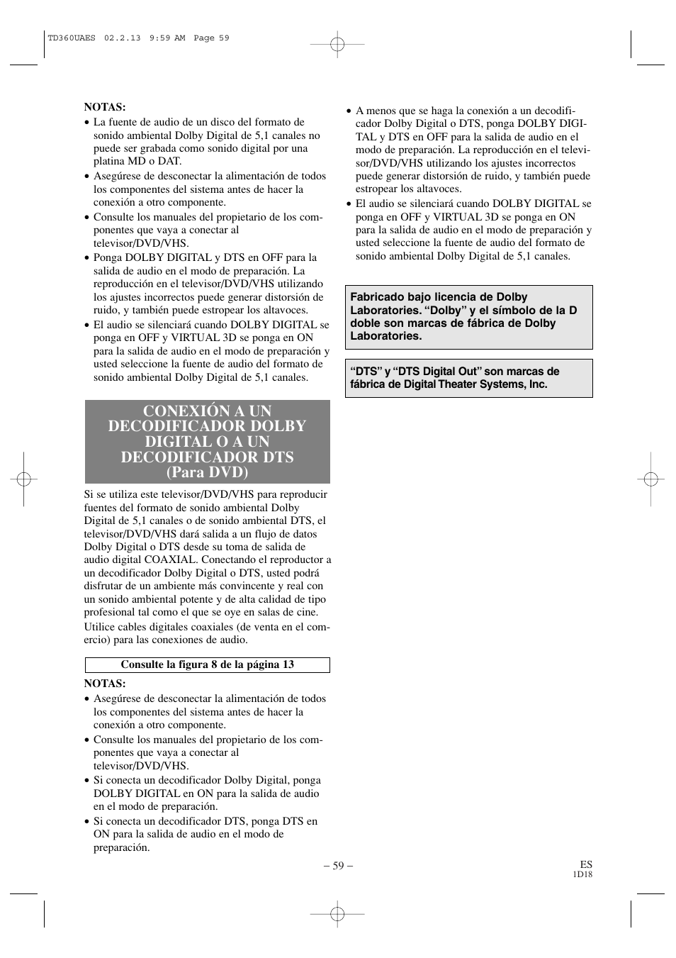 Sylvania 6719DB1 User Manual | Page 59 / 64