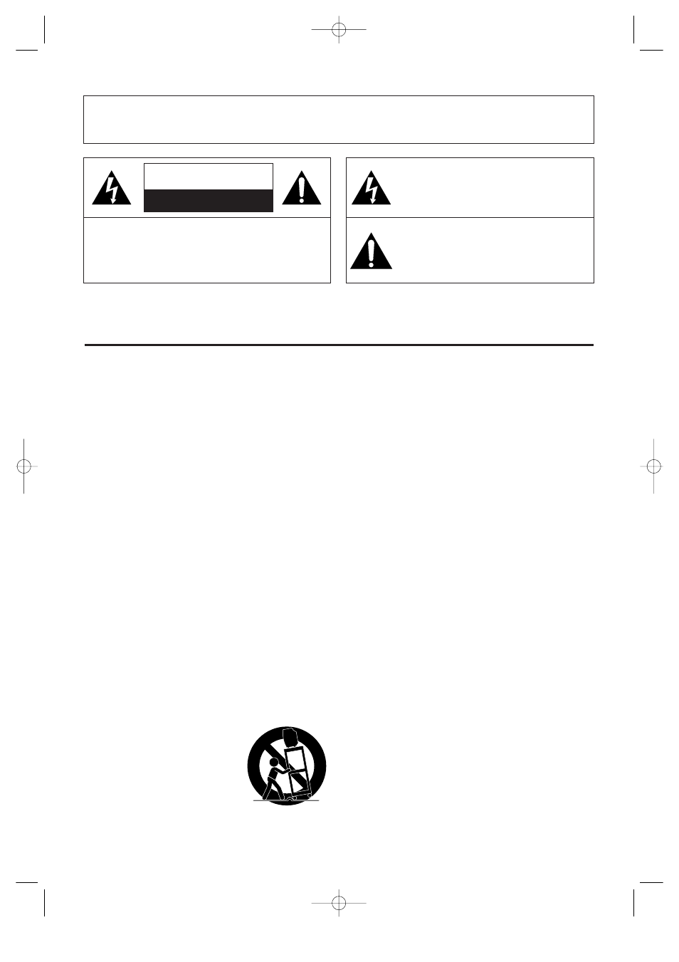 Important safeguards, Warning, Caution | Sylvania D6313CCB User Manual | Page 2 / 34