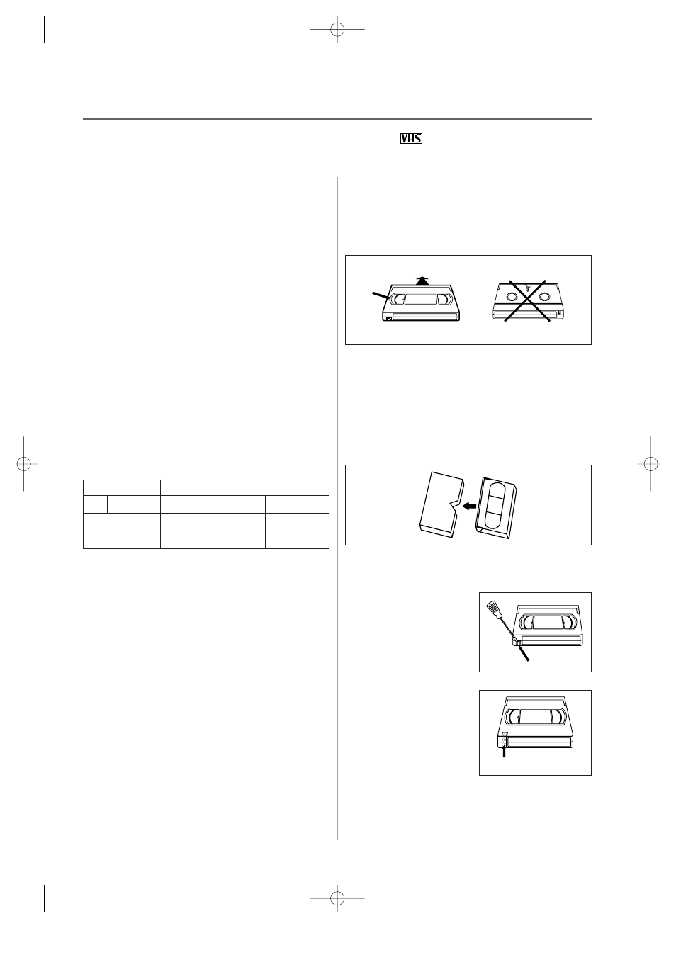 Video cassette | Sylvania D6313CCB User Manual | Page 7 / 34