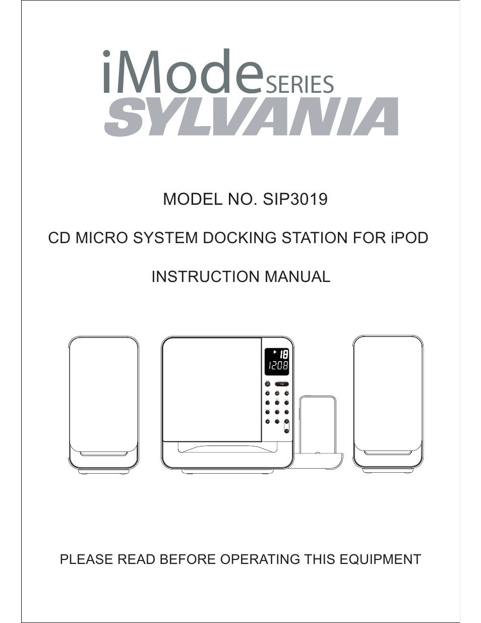 Sylvania SIP3019 User Manual | 16 pages