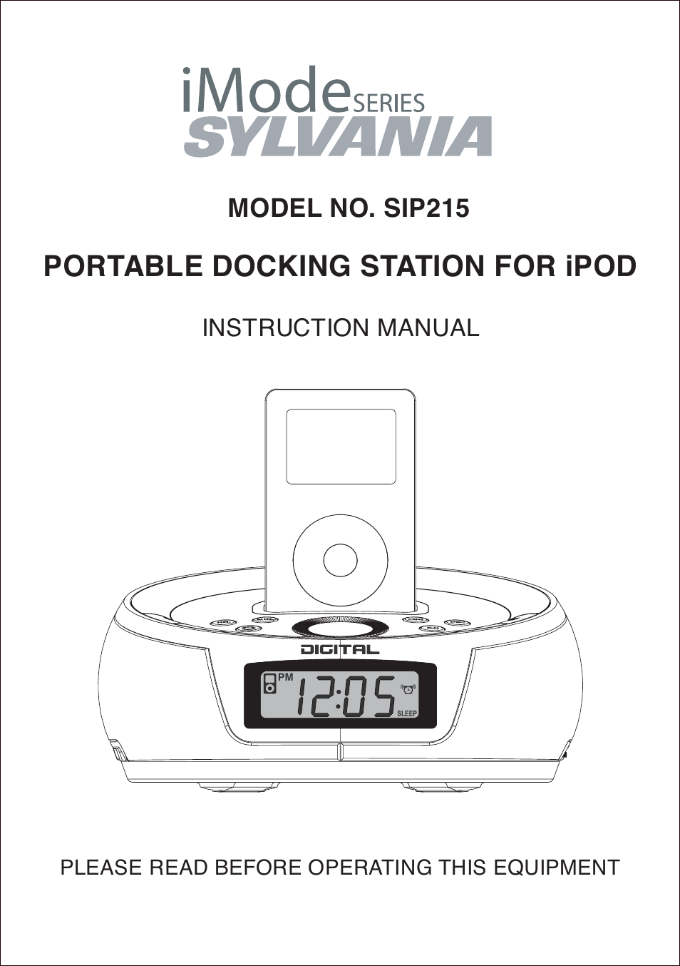 Sylvania IMODE SIP215 User Manual | 9 pages