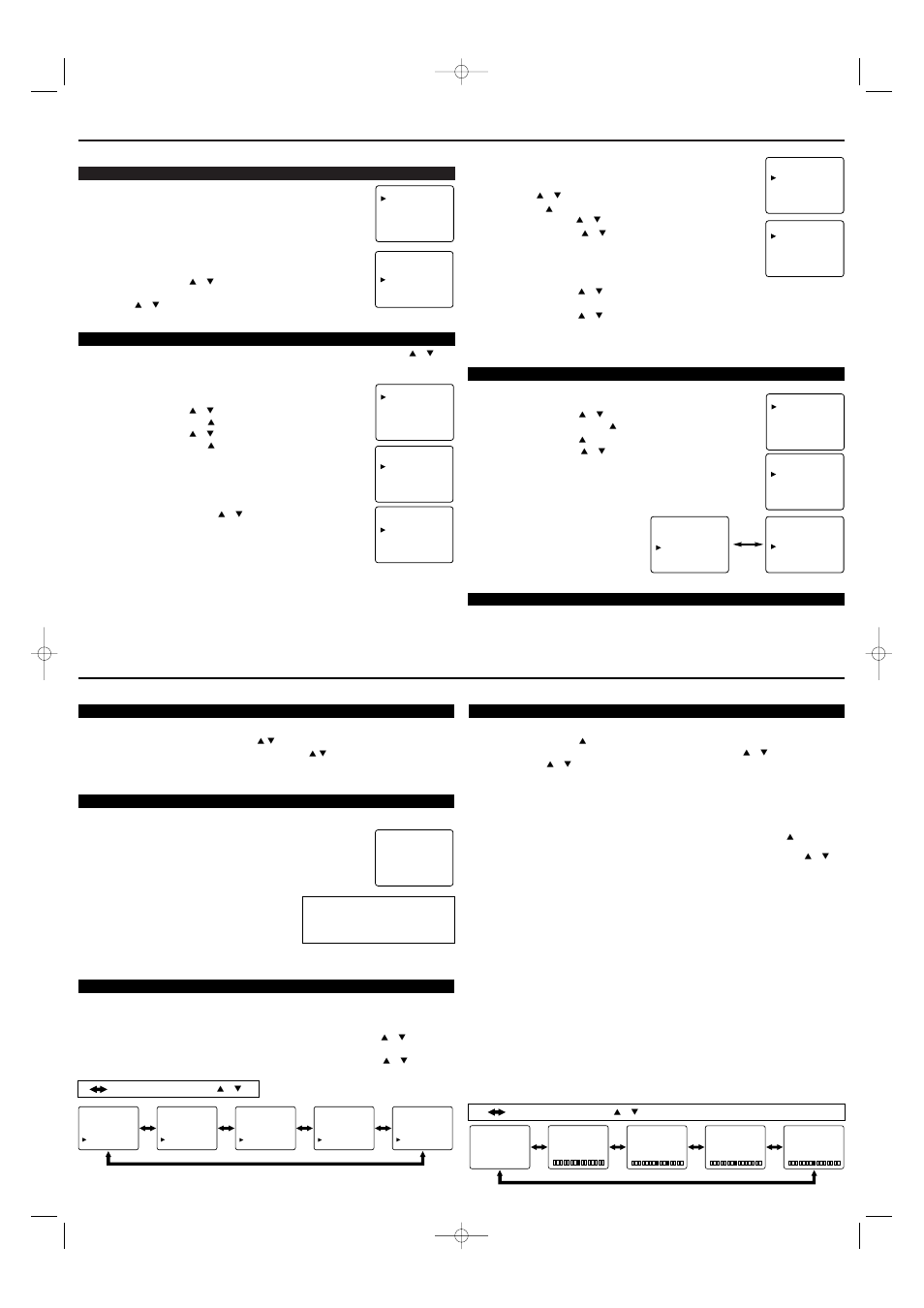 Preparación para la utilización, Operaciones | Sylvania SST4131 User Manual | Page 7 / 8